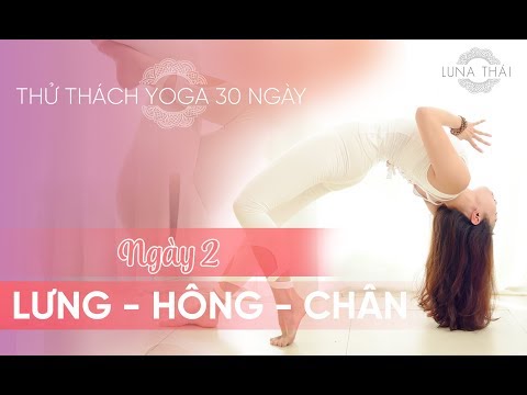 Video Thử Thách Yoga 30 Ngày - Ngày 2 - LƯNG,HÔNG &CHÂN - 30... - youtube