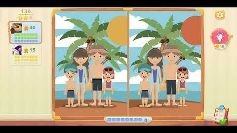 5 Differences Online Game level 130 part 4