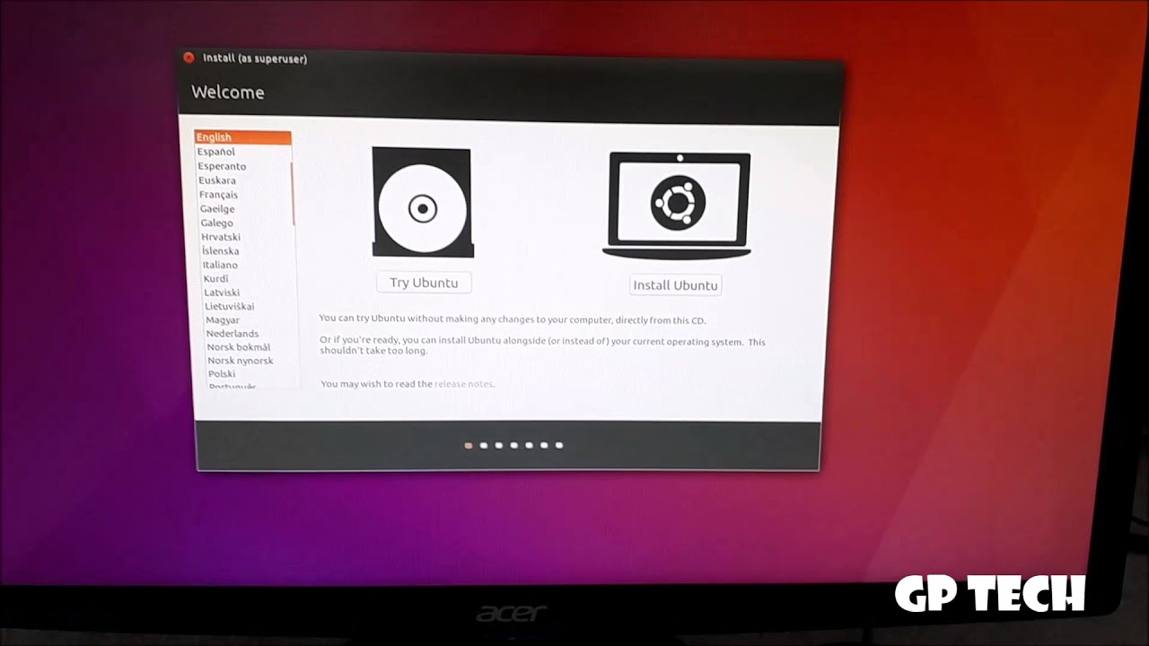 Installing Ubuntu on HP Compaq 6005 Pro SFF PC - YouTube