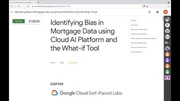 Identifying Bias in Mortgage Data using Cloud AI Platform and the What-if ToolDiwaliwithQwiklabs2021