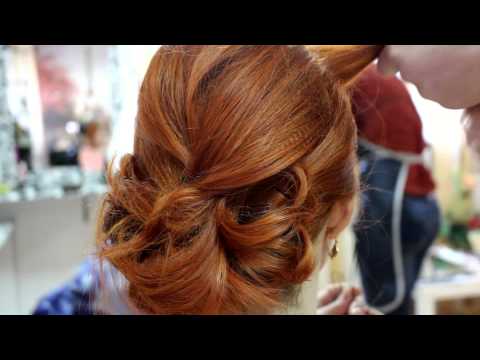 Вечерняя/свадебная прическа на короткие волосы Вечерняя/свадебная прическа на короткие волосы