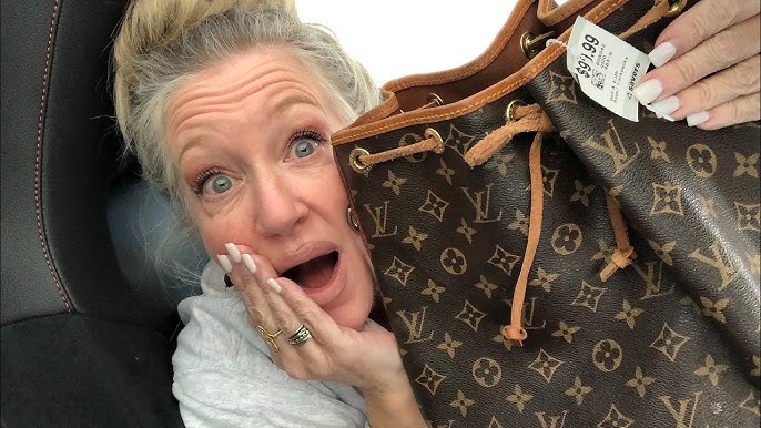 I Thrifted a Pre-Loved Vintage Louis Vuitton Sac Plat Bag $519 