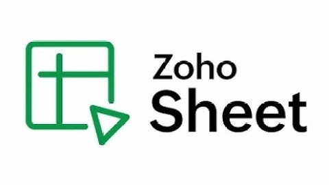 Zoho sheets | Replacement of Excel and Google Sheets