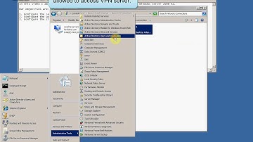 Installing and Configuring VPN in Windows Server 2008 R2