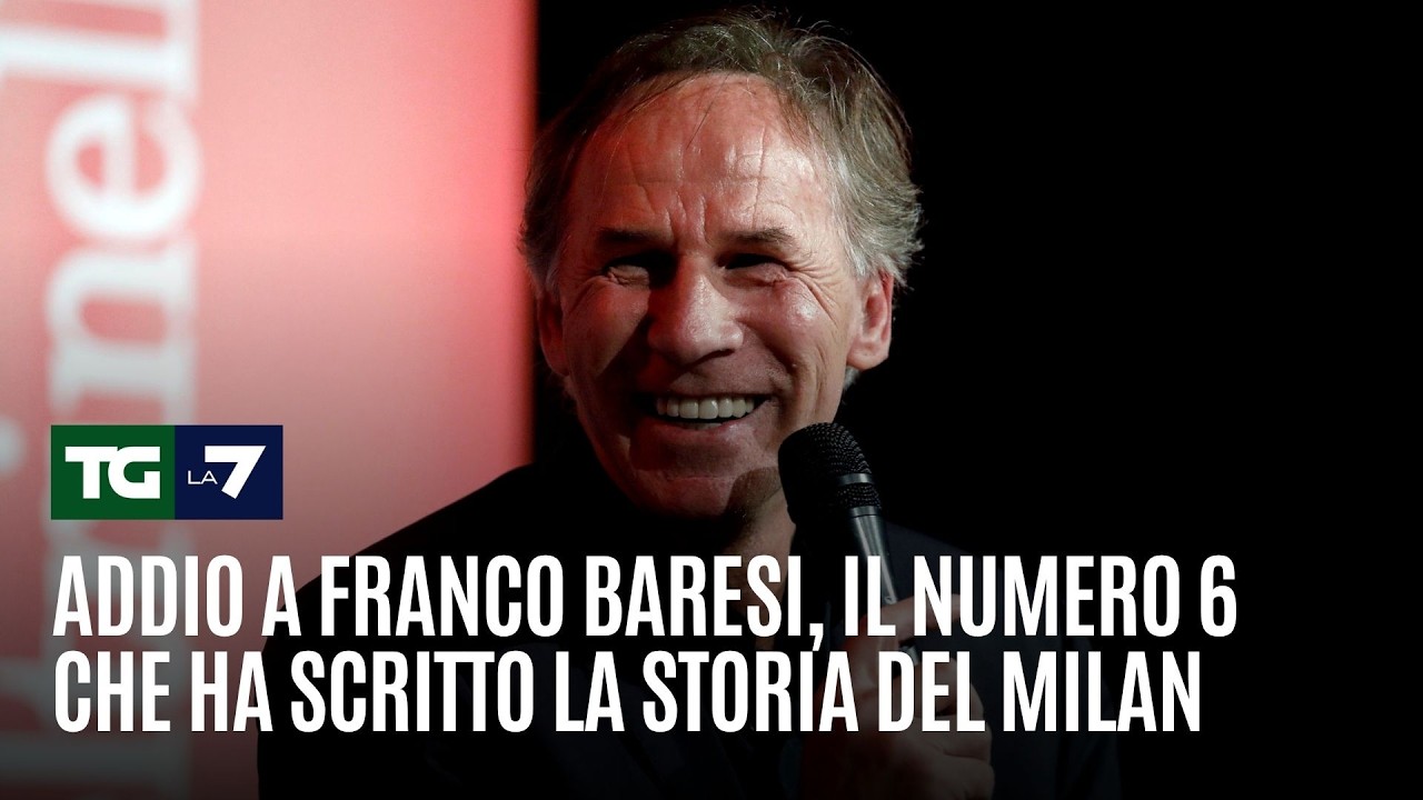 Addio a Franco Baresi, il numero 6 che ha scritto la storia del Milan