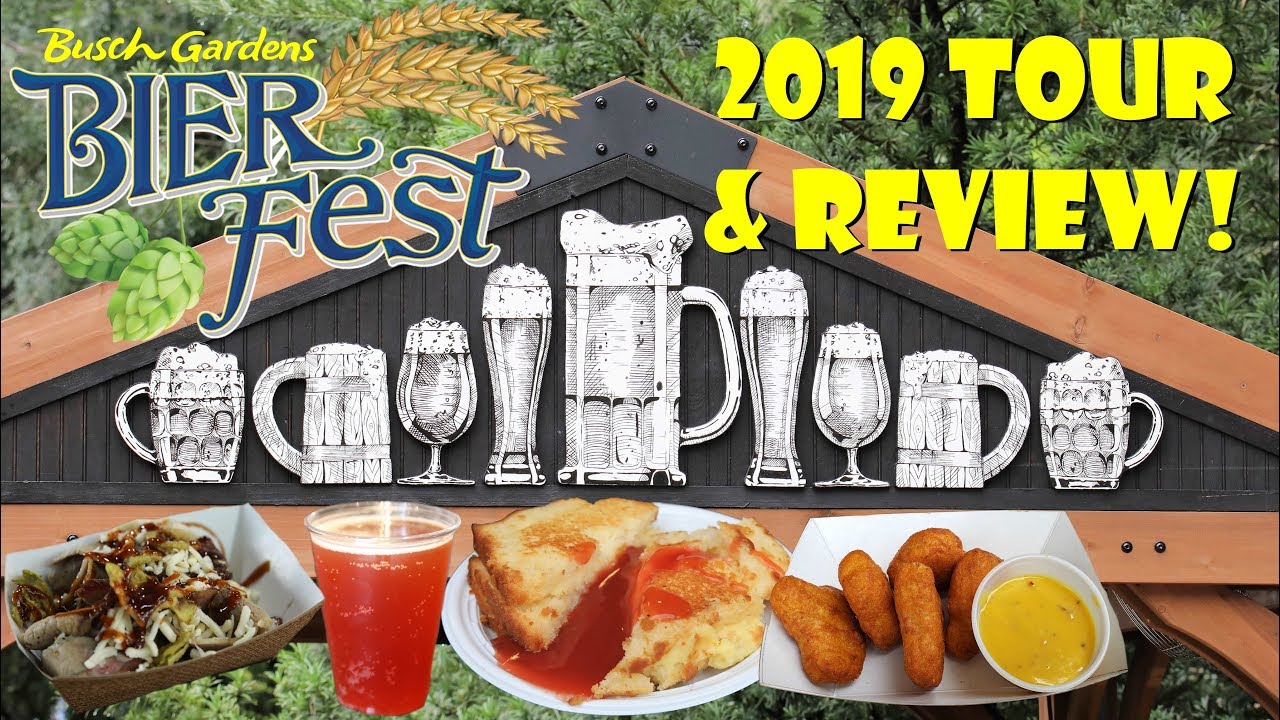 Busch Gardens Tampa Bay Bier Fest 2019 Full Tour Review Youtube