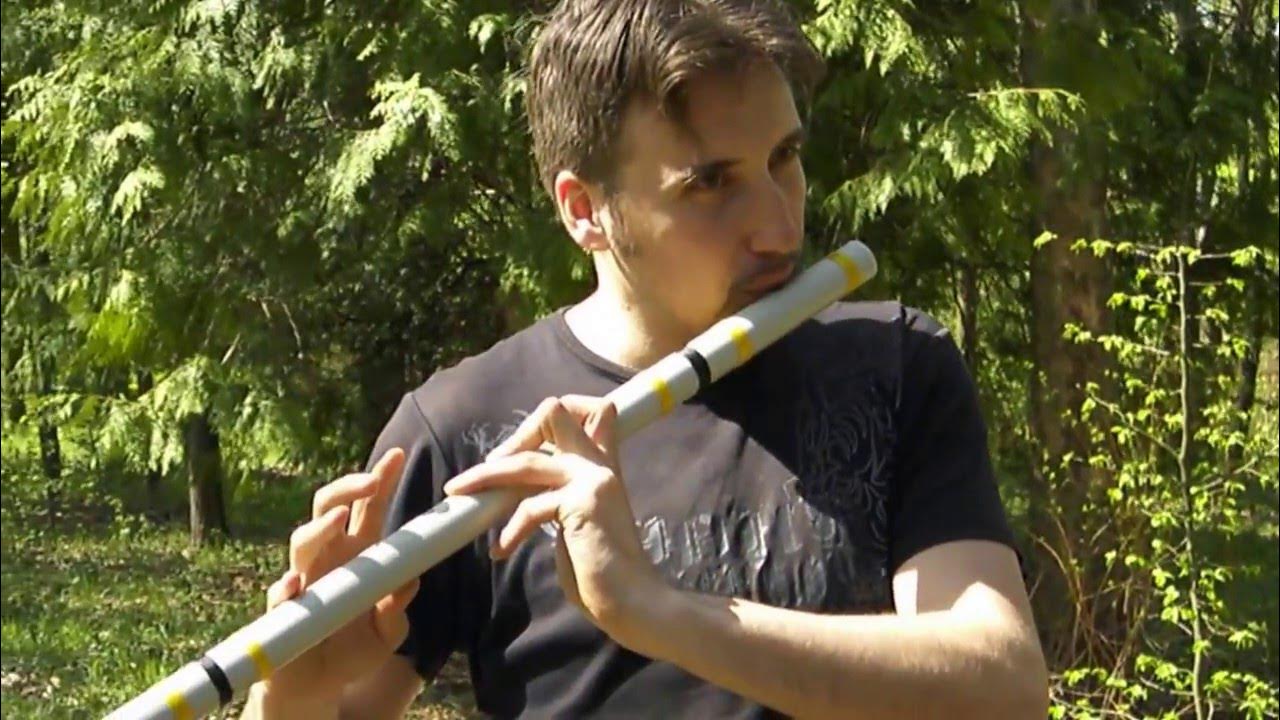 Playing my new homemade PVC flute in the park. YouTube