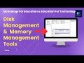 Episode 51 : All About Computer Hardware # Disk Management & Memory Diagnostic tools
