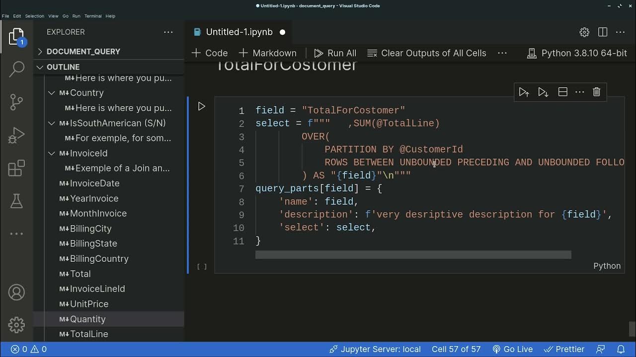 Documenting Complex SQL Query Using Jupyter Notebooks - YouTube