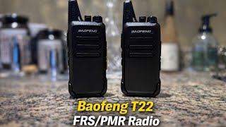 Baofeng T22 FRS/PMR Radio Review and Range Test