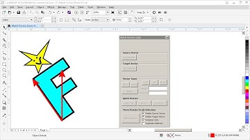 CorelDRAW macro - Match Vectors - Demo 07