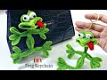 How to Make DIY Pipe Cleaner Frog Keychain – Cute &amp; Easy Craft Tutorial