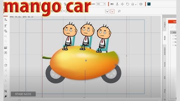 how to make mango car | cartoon animator 4 | crazytalk animator 3