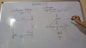 NCERT class 8 Maths chapter 4 solution/Practical geometry chapter 4 solutions class 8/Exercise 4.5