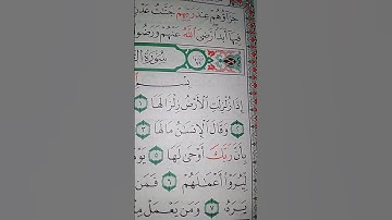 ما معنى "إذا زلزلت الأرض زلزالها"#سورة #الزلزلة