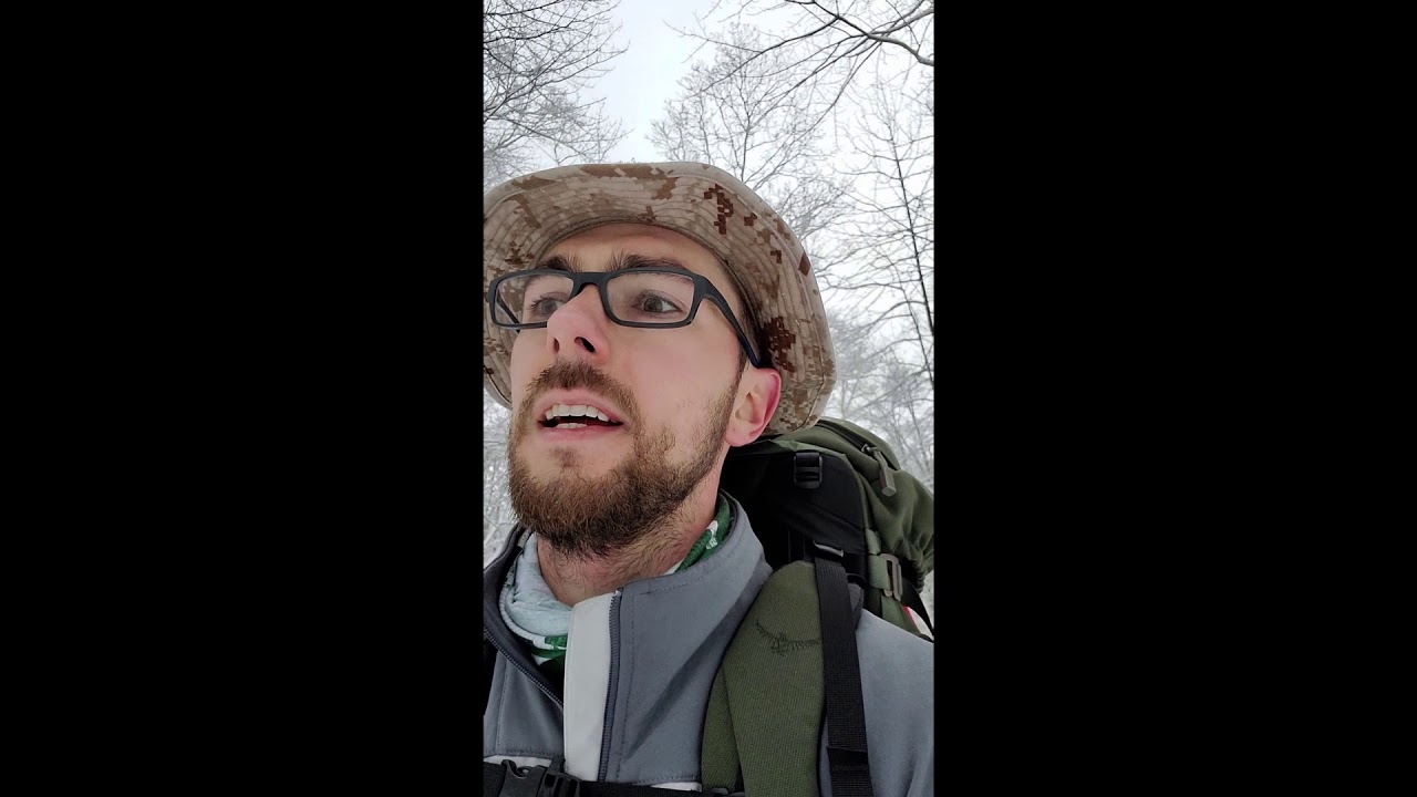 Winter Hiking Fail - Laurel Highland Hiking Trail 2020