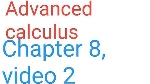 kurukshetra University, Ba/Bsc- semester 3, Advanced calculus