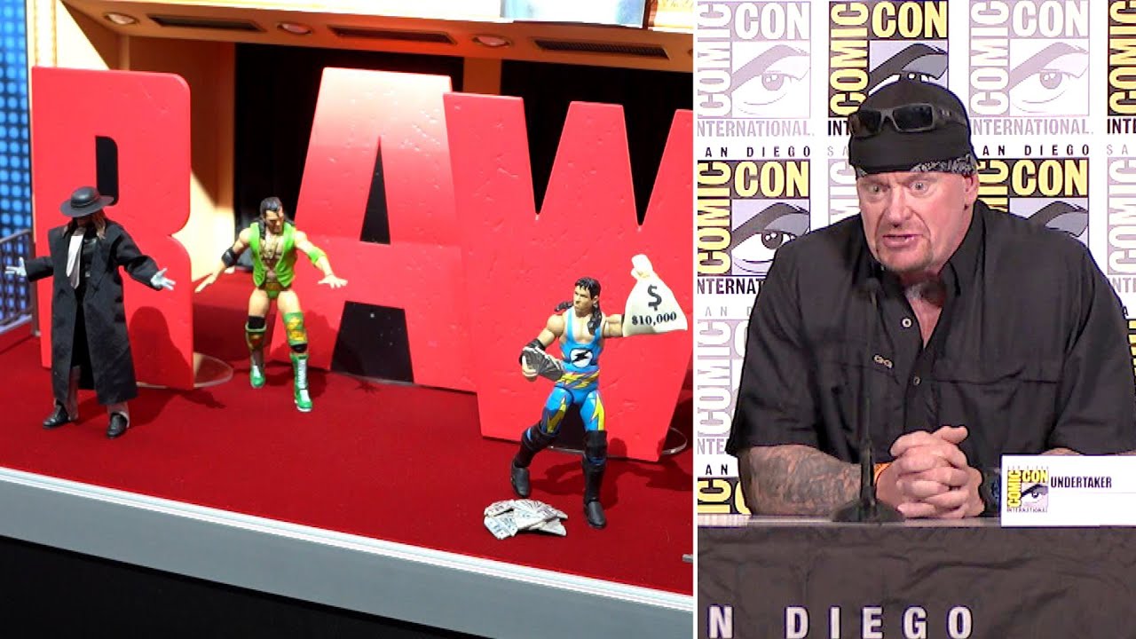Mattel Elite Squad reveals, surprise Undertaker appearance and more at San Diego Comic Con - WWE