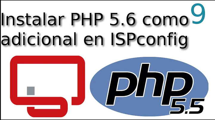 Instalar PHP 5.6 como adicional PHP FPM & FastCgi para ISPconfig en Ubuntu 16.04 🐧