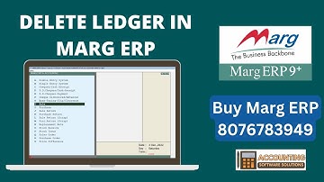 How to Delete Ledger in Marg Erp Software Step by Step in Hindi | Buy Marg 8076783949 #margerp