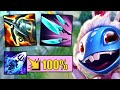 I built 100% Crit on Fizz and every Q is an instant one shot