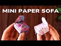 How to Make an Origami Sofa Chair | Step by Step Tutorial