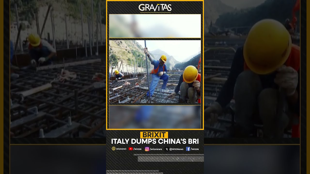 Gravitas Italy Dumps China S BRI
