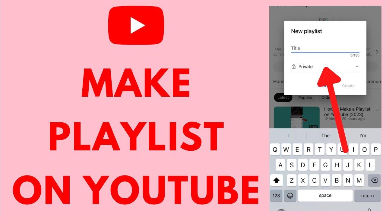 How to Make a Playlist on YouTube (2023) YouTube
