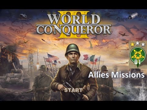 World Conqueror 3 Walkthrough - Allies 7: Pacific War II