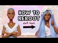 How to Reroot Doll Hair (For Beginners)