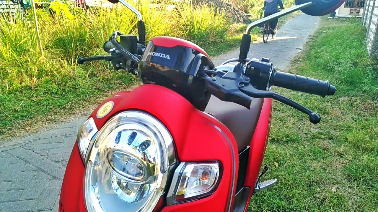  Scoopy  2022 Stylish Matte Red  YouTube