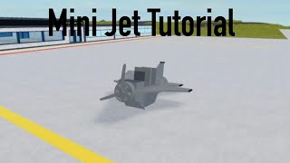 Roblox Plane Crazy - Mini Jet Tutorial (30 Blocks) by ChunkyTortoise 114 views 1 year ago 5 minutes, 8 seconds