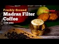 Madras filter coffee  traditional south indian filter coffee  filter kaapi  cookd