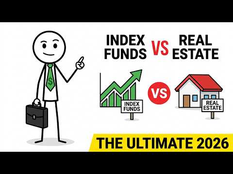 Thumbnail for Index Funds vs  Real Estate | The Ultimate 2026