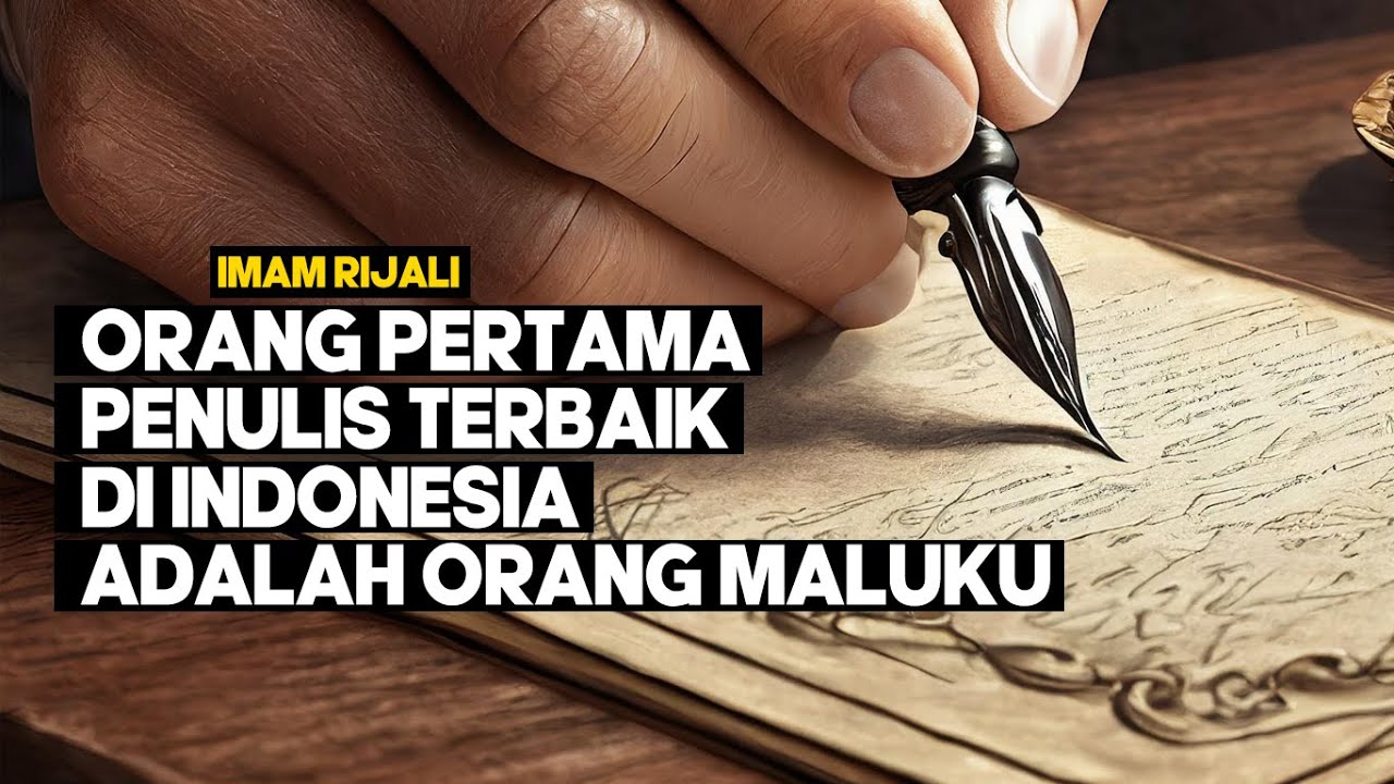 Imam Rijali IMAM RIJALI | ORANG PERTAMA PENULIS TERBAIK DI INDONESIA - YouTube