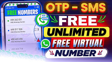 Get FREE Virtual Number For WhatsApp, Telegram & Gmail Verification | Unlimited Temp Numbers