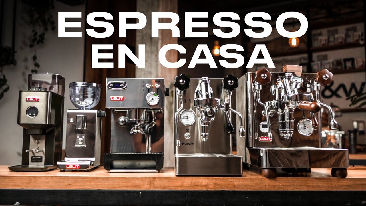 LLEGÓ LELIT! MÁQUINAS de ESPRESSO para CASA