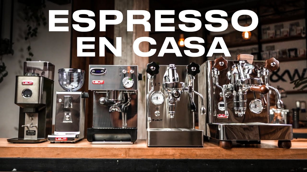 LLEGÓ LELIT! MÁQUINAS de ESPRESSO para CASA 