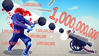 ONE BILLION DAMAGE CANNON PIRATE vs EVERY UNITS | TABS - Totally Accurate Battle Simulator