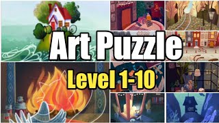 Art Puzzle Gameplay | All Levels | Level 1-10 Solutions screenshot 3