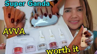 AVVA DIP POWDER Unboxing Try For The 1st Time REVIEW | Lynzvlog AVVA DIP POWDER Unboxing Try For The 1st Time REVIEW | Lynzvlog