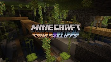 Minecraft Snapshot 21w10a - Lush Caves First Look!