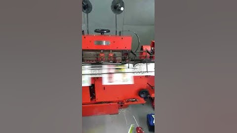 Flowline Stitch Star with 6 auto feeders, inline stitcher and 3 knife trimmer, copystacker included.