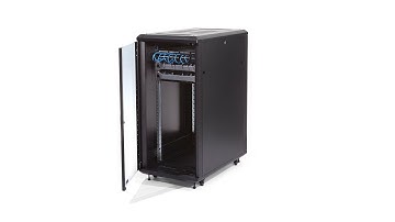 25U 36in Knock-Down Server Rack Cabinet with Casters - RK2536BKF  | StarTech.com