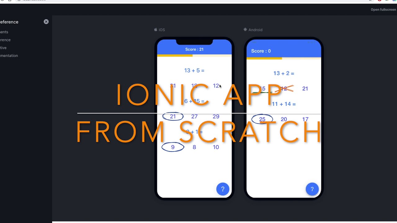 ⚡ Create Ionic App in 1 hour from scratch - YouTube