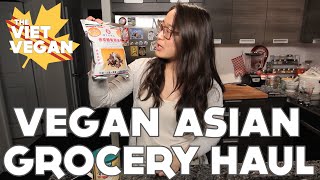 Vegan Asian Grocery Haul | Mushroom Powder, Lemongrass, AND NOODLEZ! | The Viet Vegan