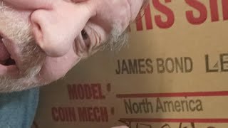 We Unbox Stern JAMES BOND Limited Edition Pinball--will it work?  Also WILLY WONKA! TNT Amusements