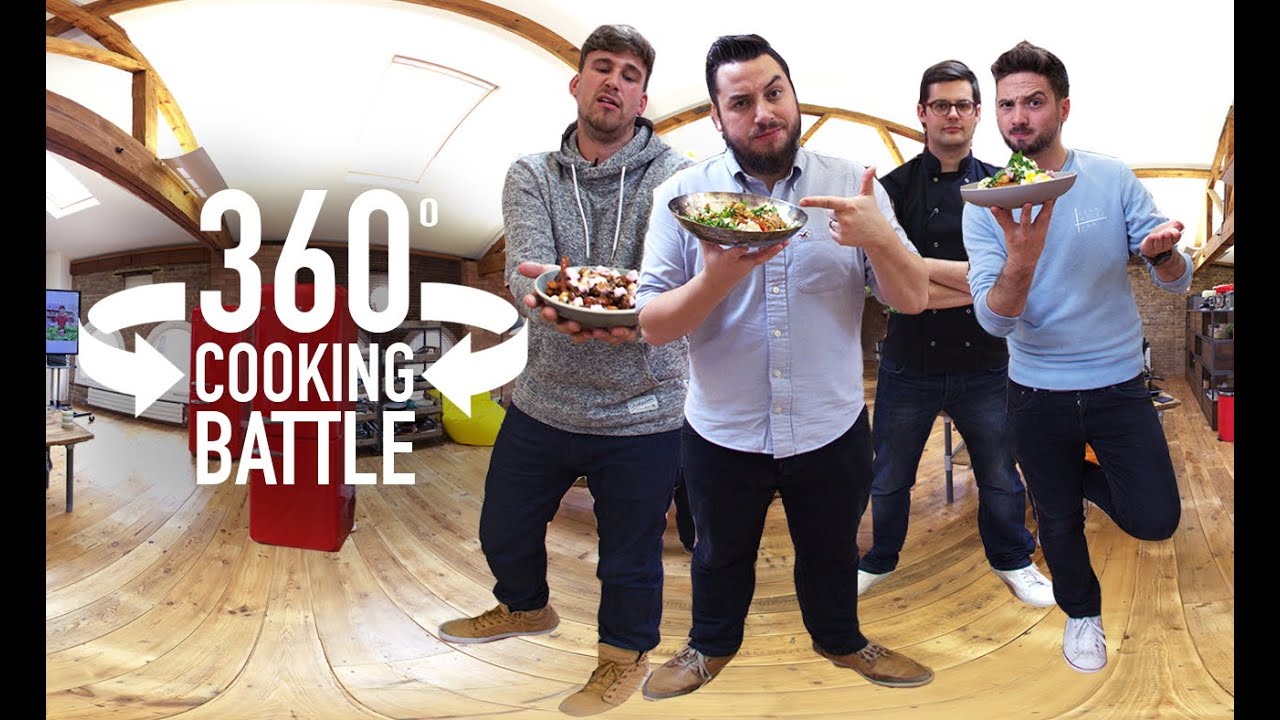 360° ULTIMATE COOKING BATTLE | Sorted Food