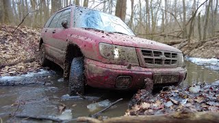 SUBARU FORESTER vs NISSAN TERRANO vs TOYOTA 80 vs OPEL FRONTERA [MUD OFF Road]