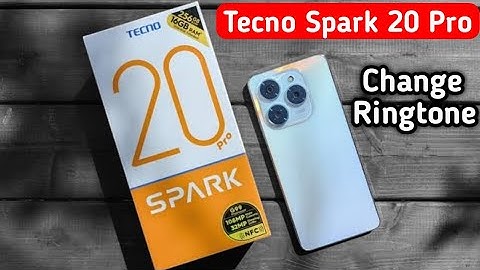 Tecno Spark 20 Pro ringtone, how to change ringtone in tecno, how to set song ringtone in tecno, rin
